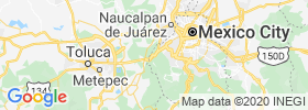 San Lorenzo Acopilco map